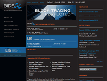 Tablet Screenshot of bidstrading.com